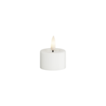 Deluxe Homeart White LED High Tealight Candle wit  D:3,5*5,5 per stuk