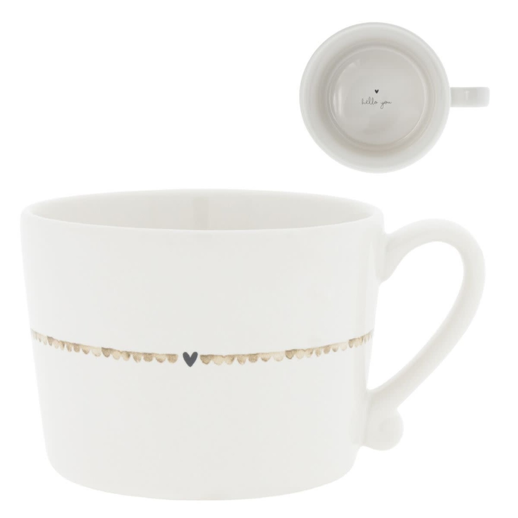 Bastion Collections Bastion Cup White Allround Hello you