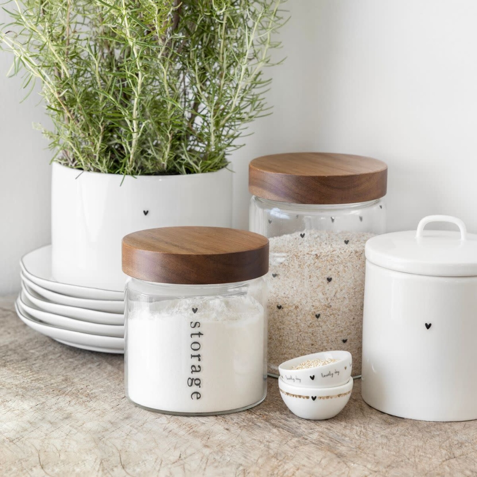 Bastion Collections Bastion Strikjes Bowl White S (per stuk)