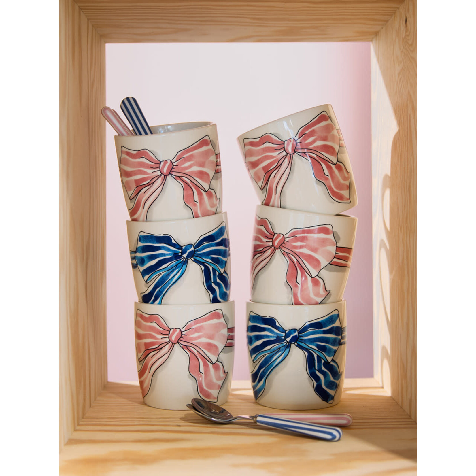 Blond Amsterdam Blond Amsterdam Cappuccino Mug 0.5L Bow Pink