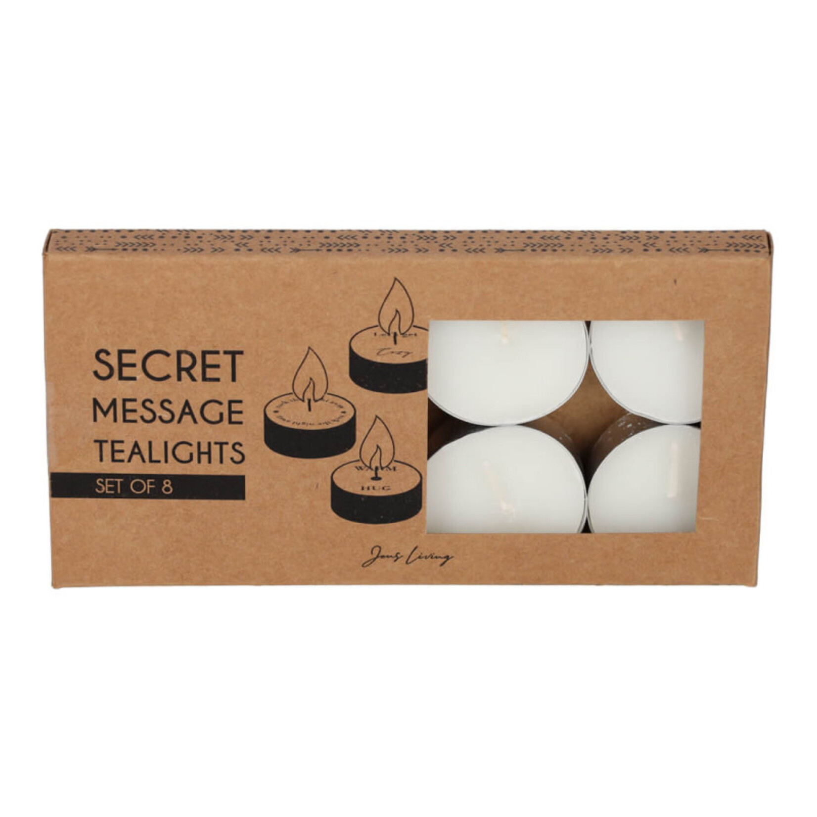 JENS Living Jens Living Secret Message Theelichten
