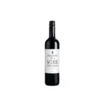 Flessenwerk Dreaming of a white christmas rood