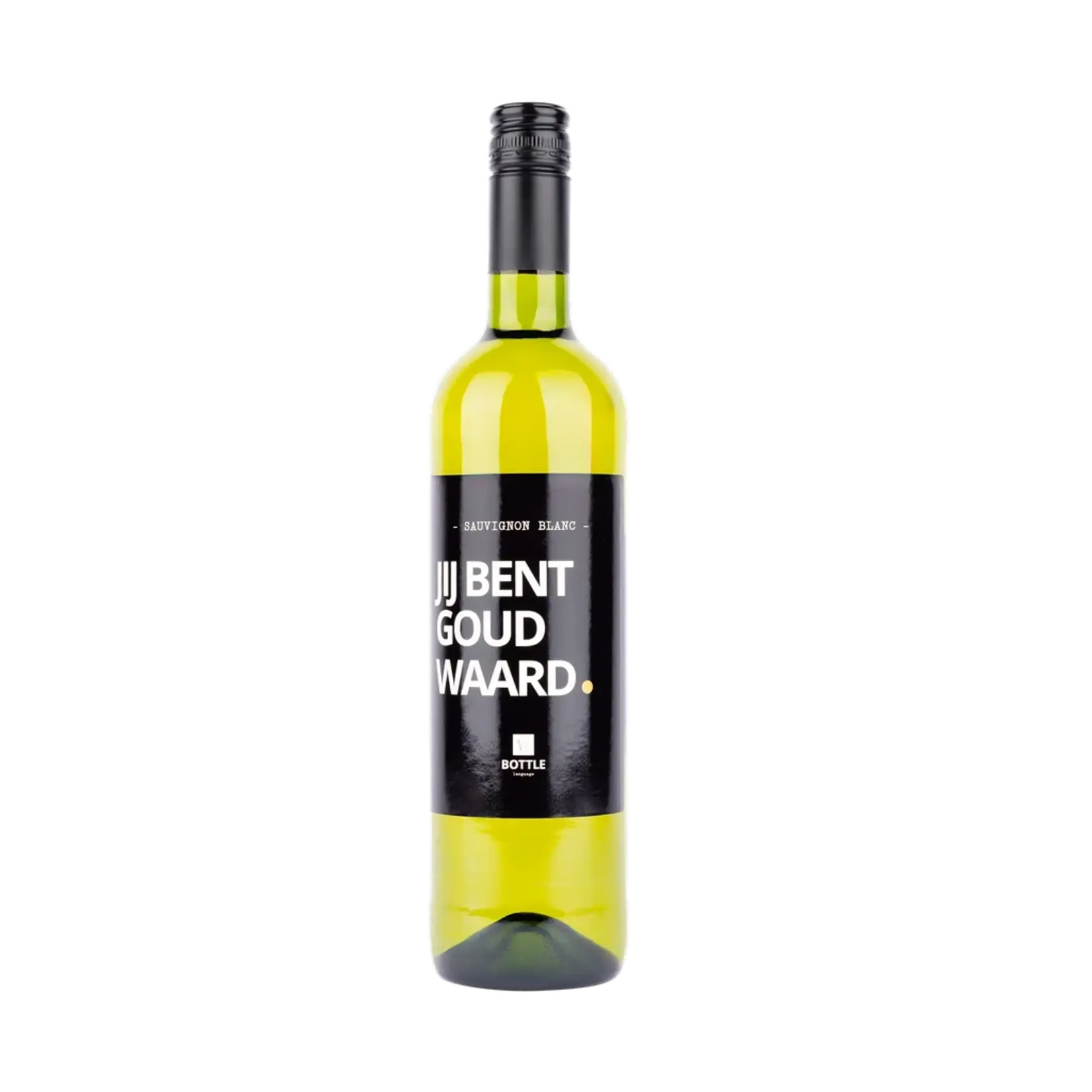 Flessenwerk Jij Bent Goud Waard - wit