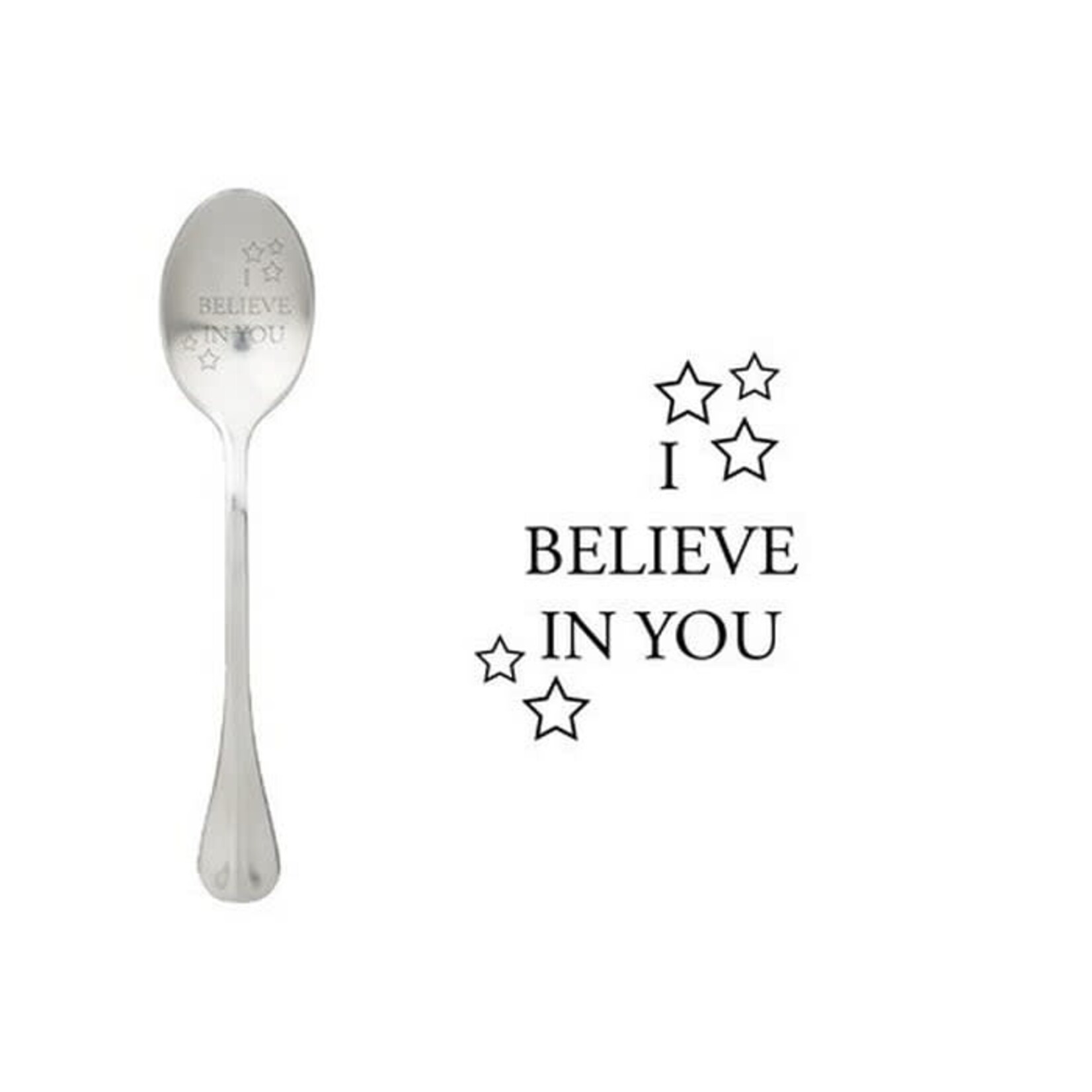 One message spoon Lepel I believe in you