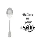 One message spoon Lepel Believe in your selfie