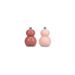 Ona Ona - Peper/zoutmolen H12cm roze Betty - Set van 2