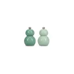 Ona Ona - Peper/zoutmolen H12cm groen Betty - Set van 2