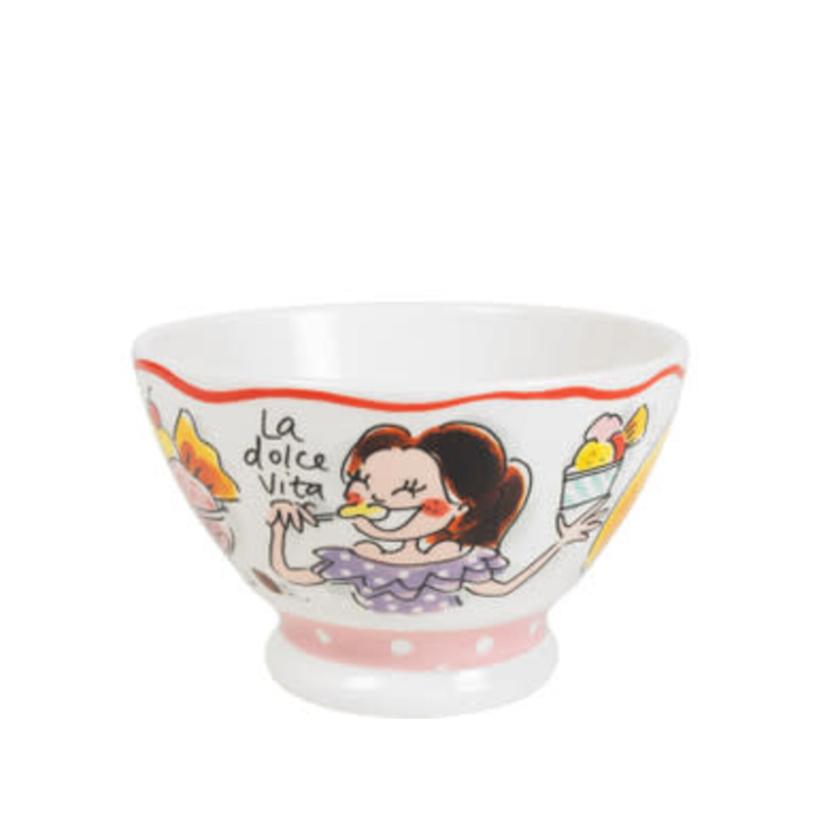 Blond Amsterdam Ice Bowl On Foot 13 cm Blond Amsterdam