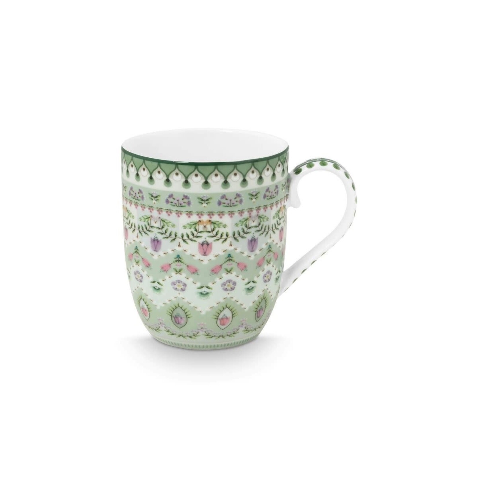 PIP Studio Mug small Lily&Lotus Moon Delight Light Green 145 ml