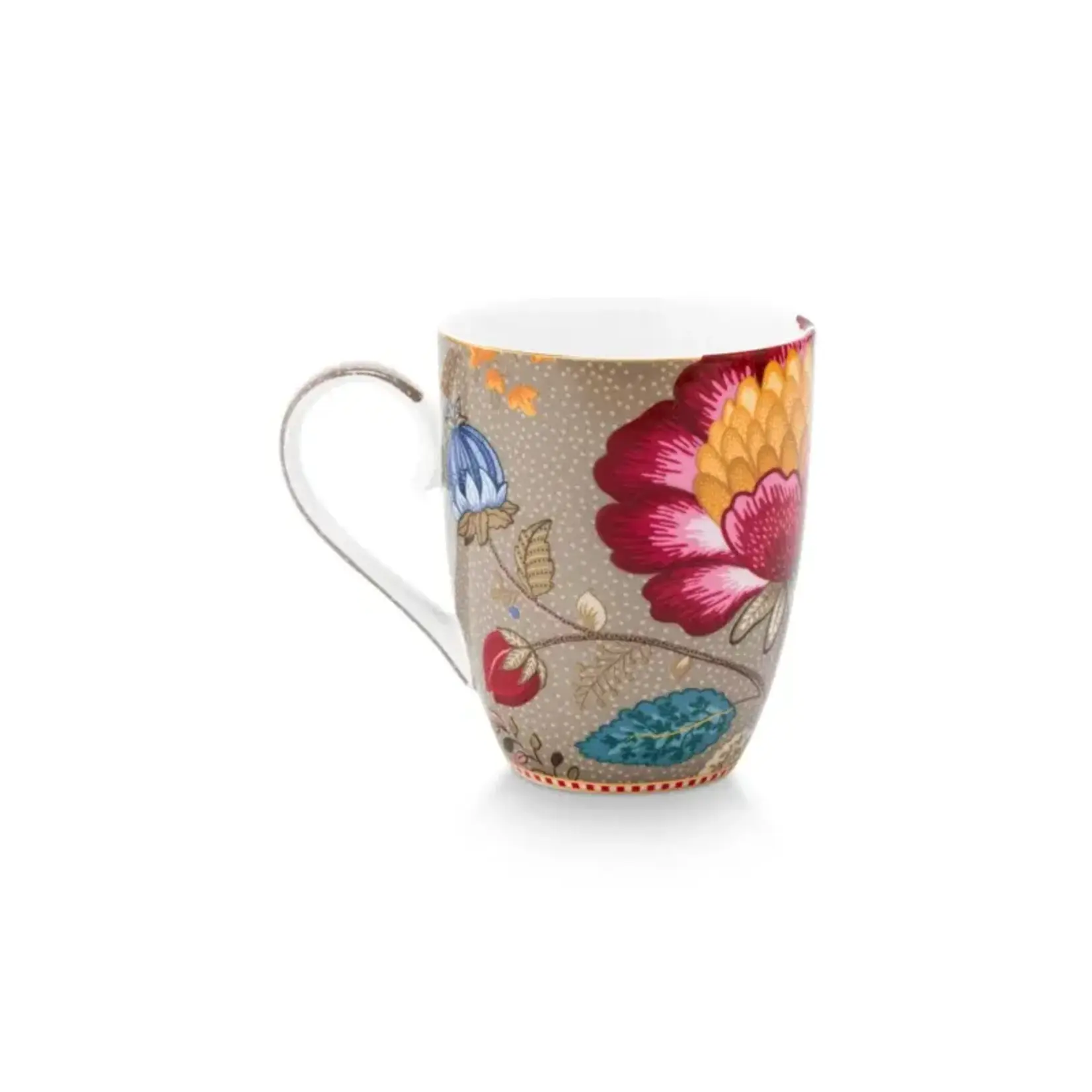 PIP Studio Mug XL Blooming Tales Fantasy Khaki 450 ml