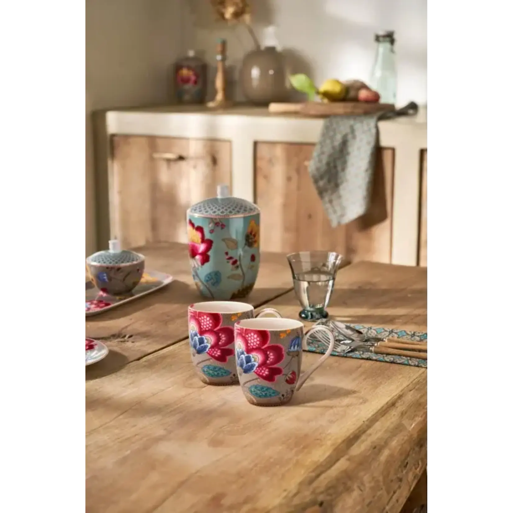 PIP Studio Mug Small Blooming Tales Fantasy Khaki 145 ml