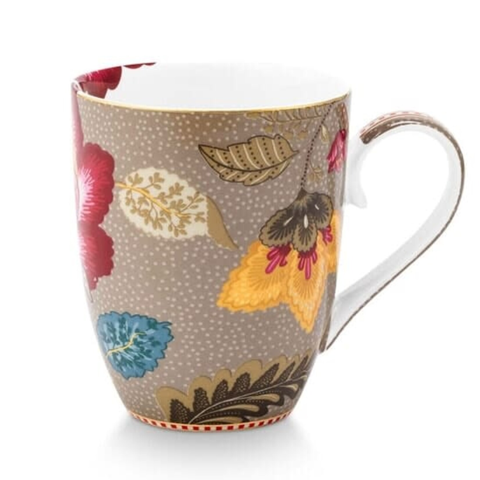 PIP Studio Mug Large Blooming Tales Fantasy Khaki 350 ml
