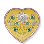 PIP Studio Heart Shape Plate Lily&Lotus  Yellow