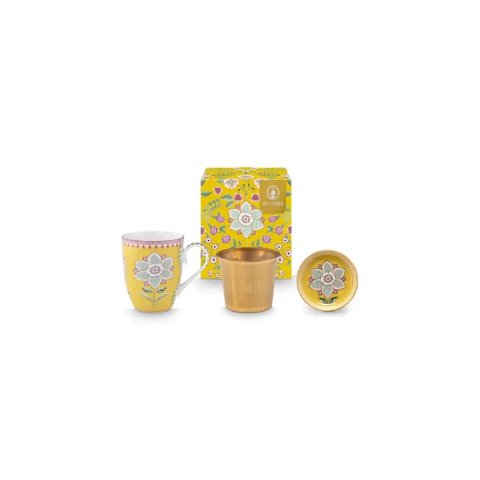 PIP Studio Tea For One Lily&Lotus Yellow