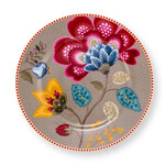 PIP Studio Plate Blooming Tales Fantasy Khaki 17 cm