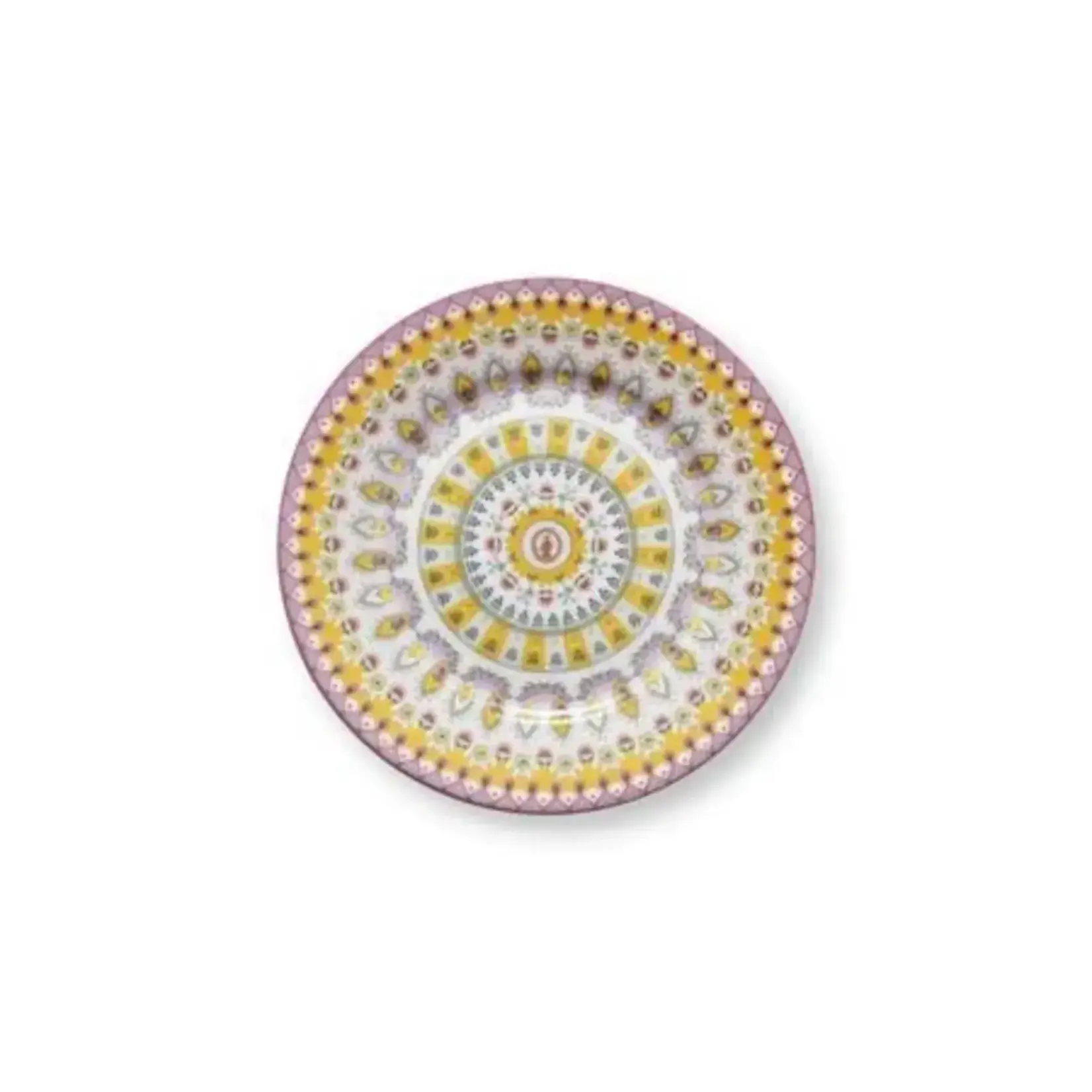 PIP Studio Plate Lily&Lotus Moon Delight Yellow 17cm