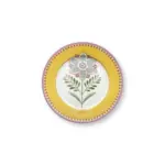 PIP Studio Plate Lily&Lotus Yellow 21cm
