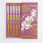 Tokyo Design Studio Chopsticks White Sakura set/5