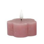 Home Society LED Kaars Flower Lila