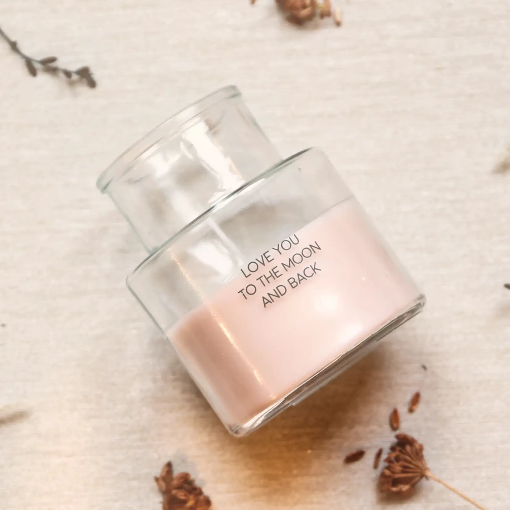 My Flame Lifestyle Buitenkaars met kurk - Love You To The Moon And Back