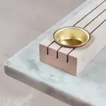 Roosmarijn Roosmarijn waxinelichthoudertje goud