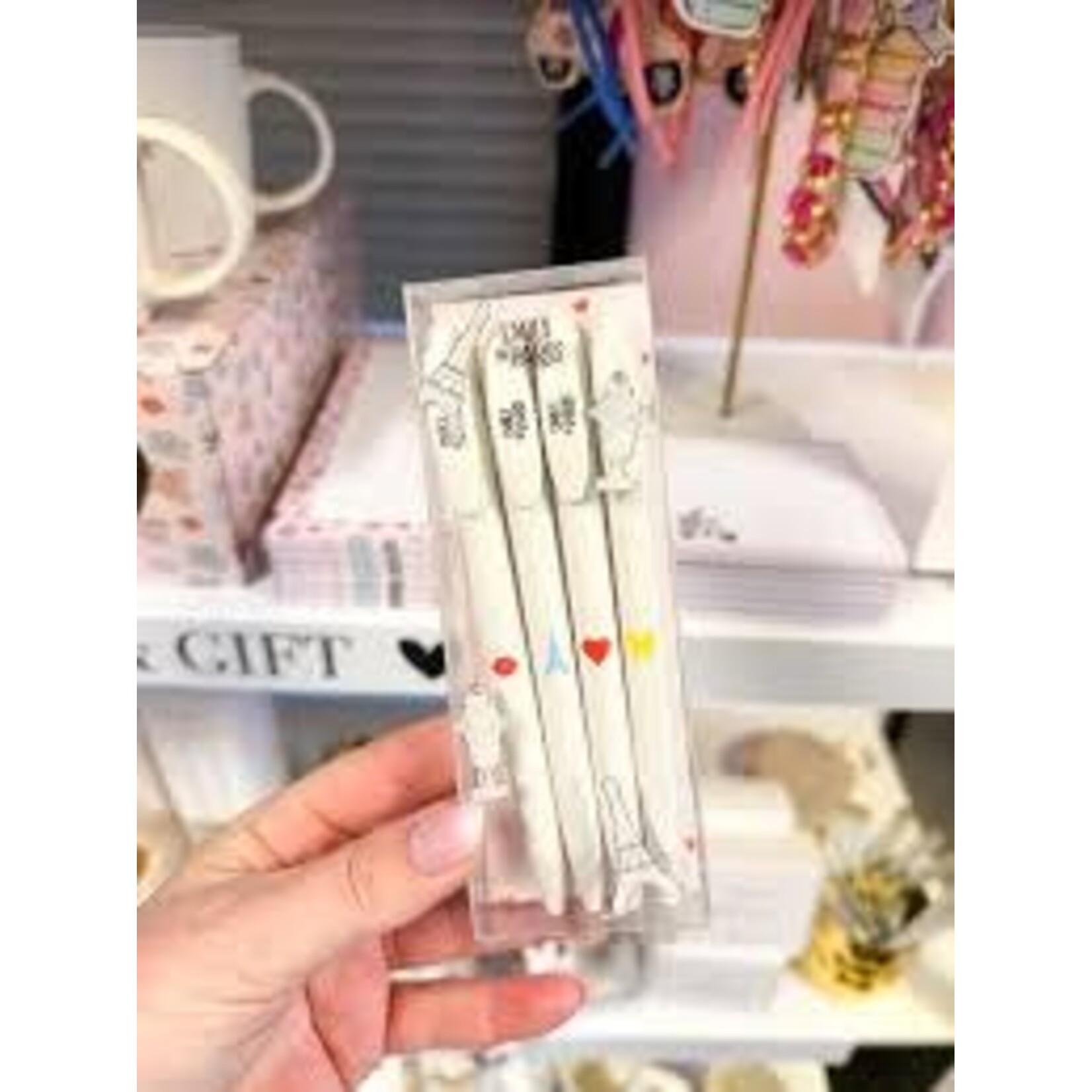 Stationery & Gift Emily in Paris - pennen