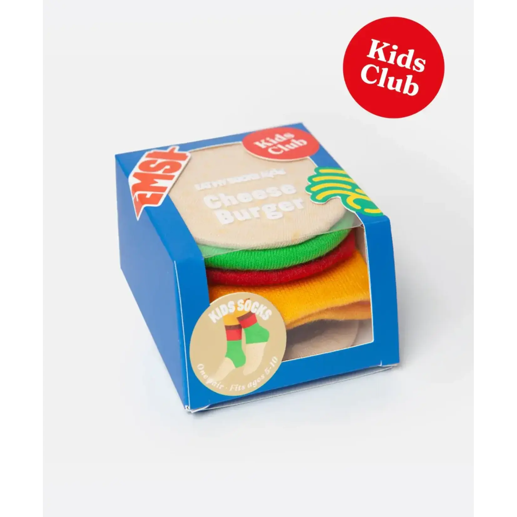 Eat my socks Kids Socks - Cheese Burger van 9.99 voor