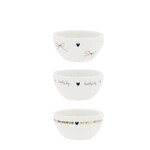 Bastion Collections Bastion Lovely Day Bowl White S (per stuk)