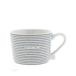 Bastion Collections Bastion Cup White sm Stripes Just For You