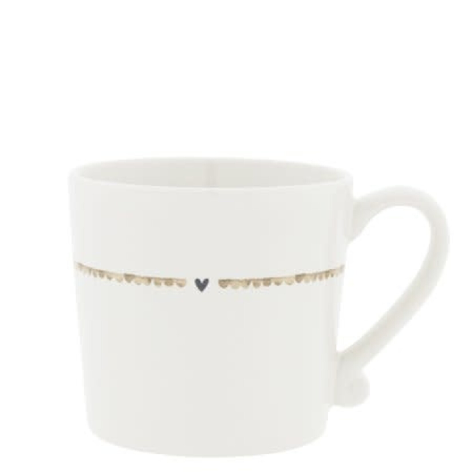 Bastion Collections Bastion Mug White Allround with heart