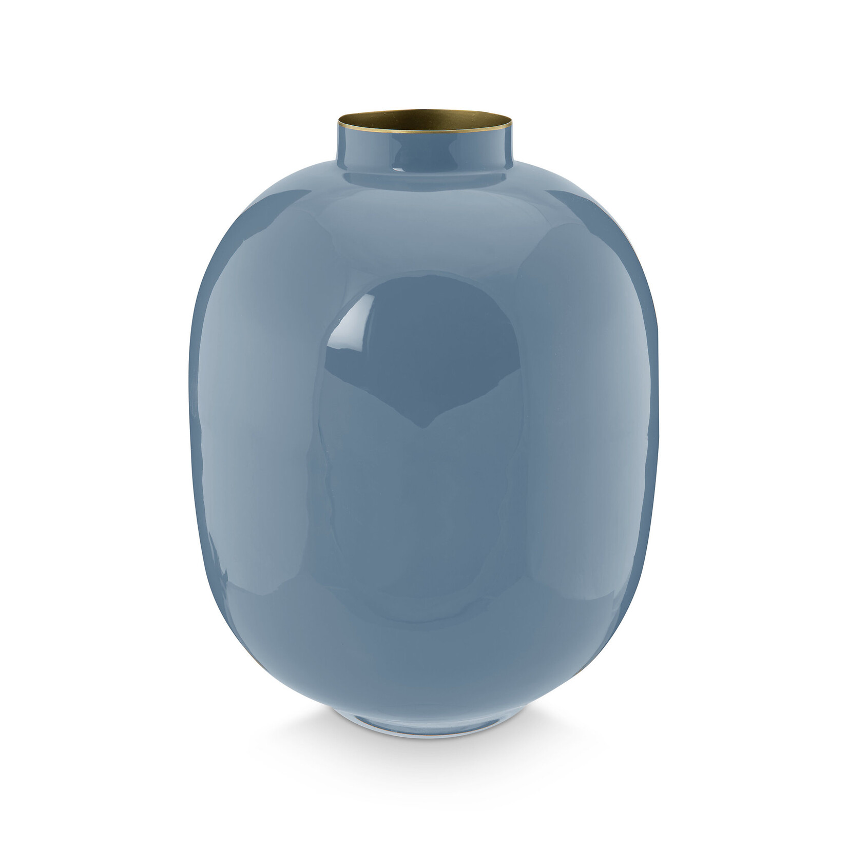 PIP Studio Vase Metal Blue 32cm
