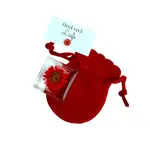 Sidedish Heel veel liefs - Roos in zakje