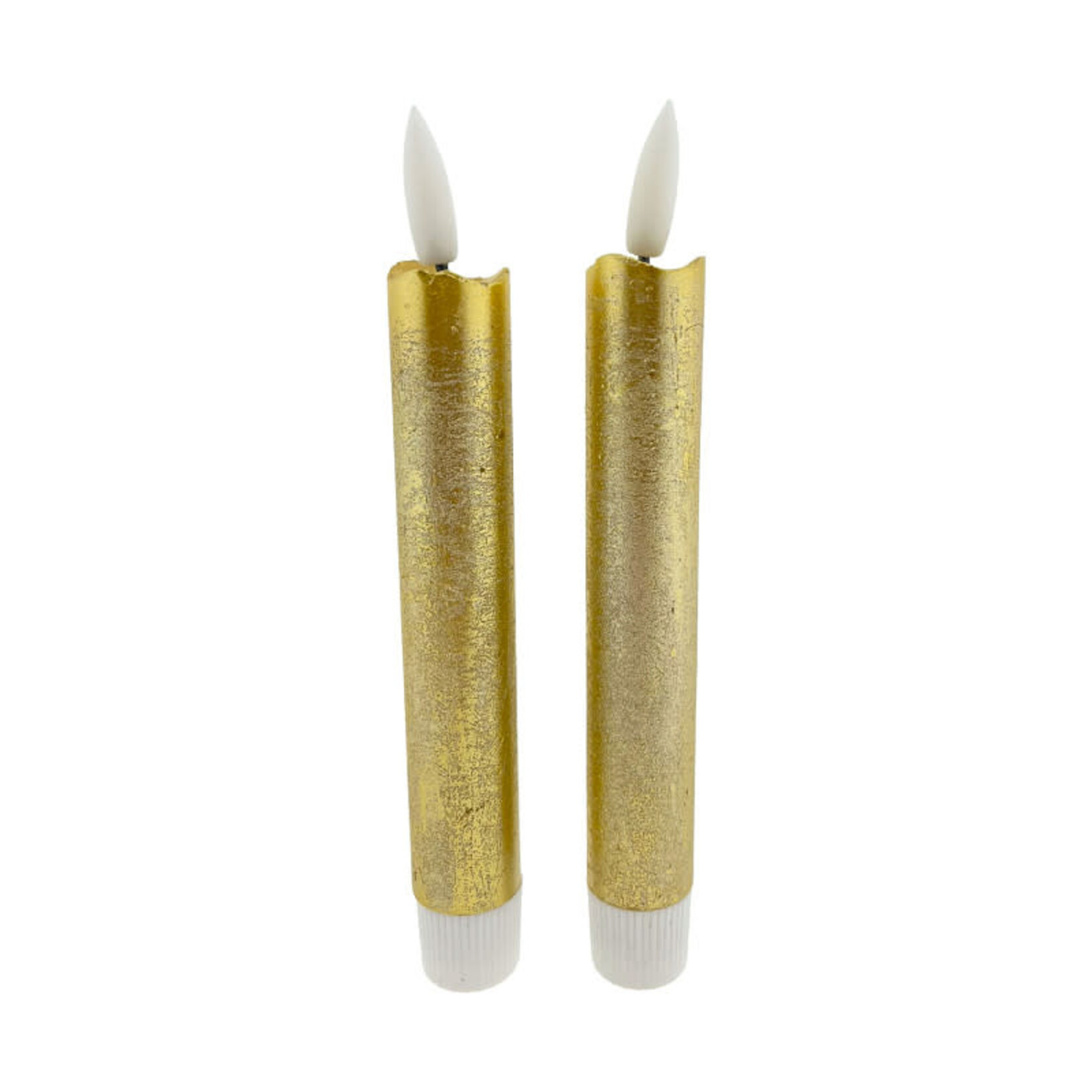 Home Society LED Dinner Candle goud kort per stuk