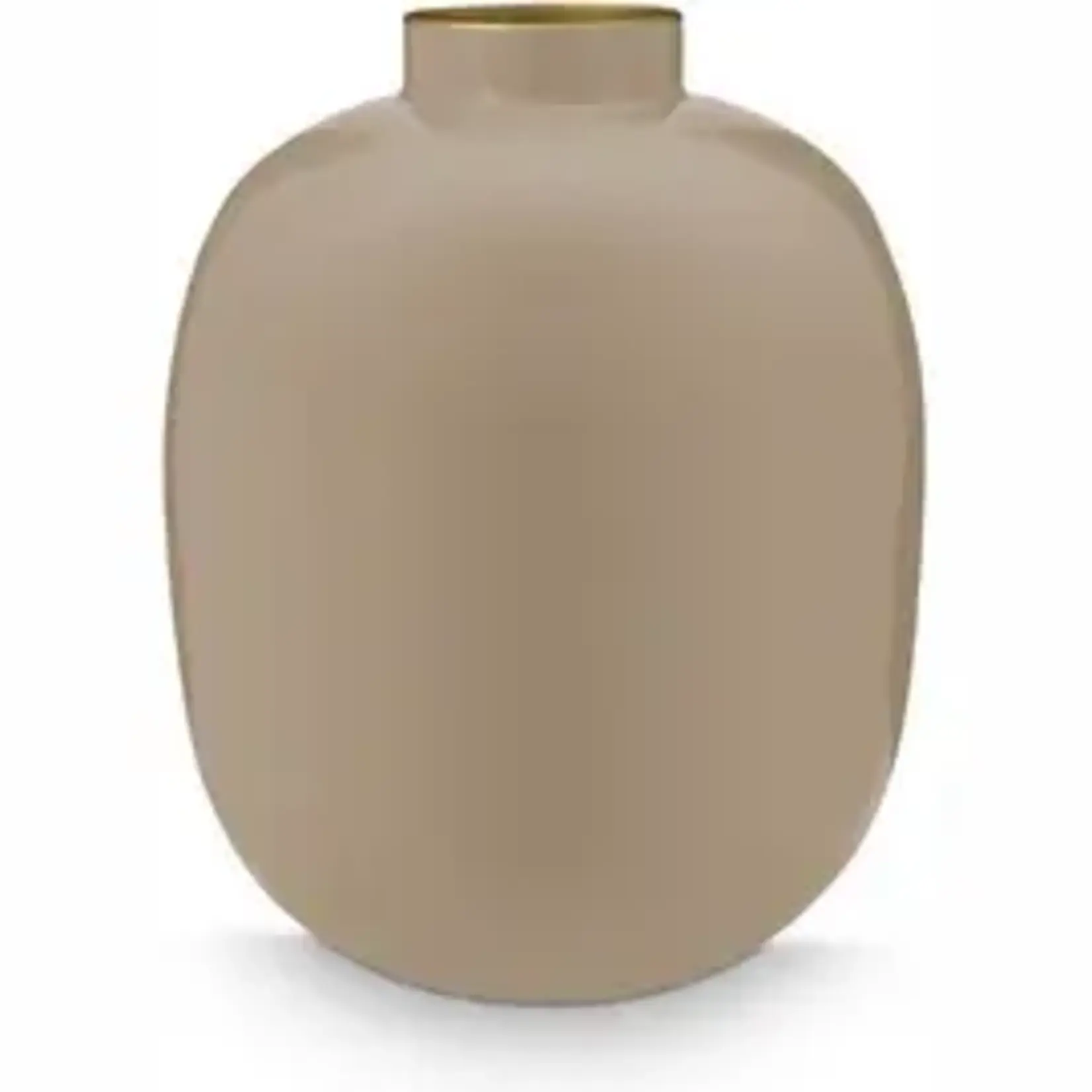 PIP Studio Vase metal khaki 32 cm