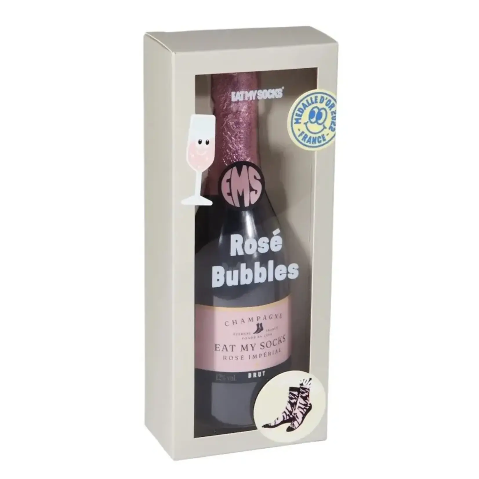 Eat my socks Socks - Rosé Bubbles van 13.99 voor