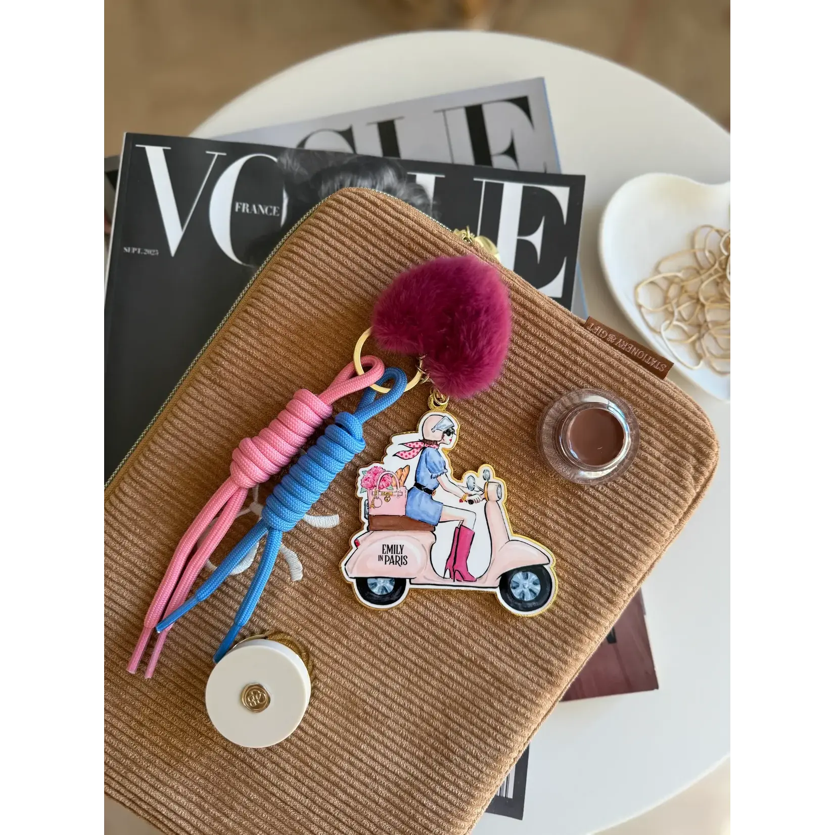 Stationery & Gift Emily in Paris - Bagcharm Scooter