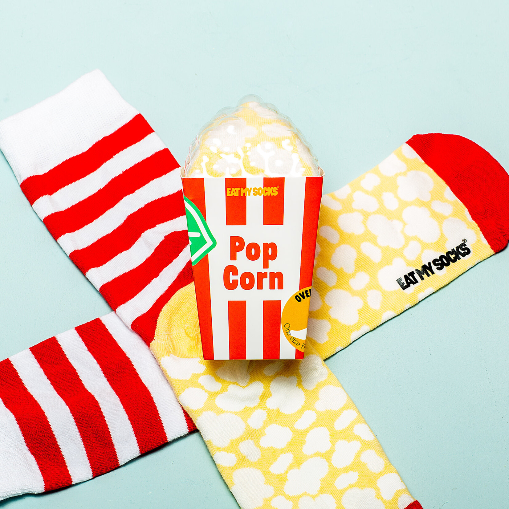 Eat my socks Kids Socks - Popcorn van 9.99 voor