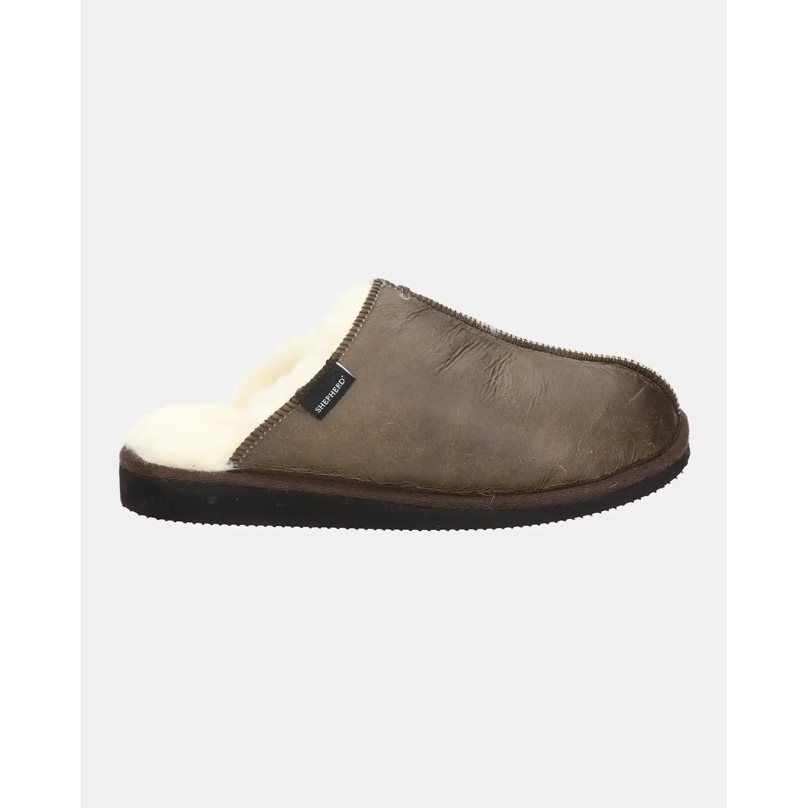 Shepherd Shepherd pantoffel Hugo - Oiled Antique maat 41 van 74,99 voor