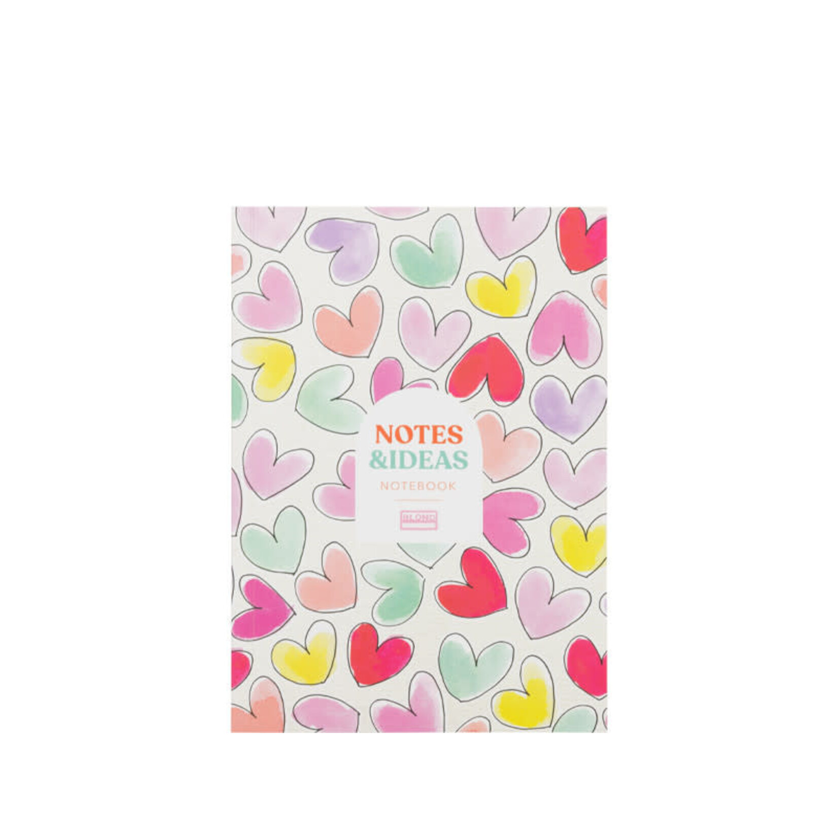 Blond Amsterdam Notebook A5 hearts-FSC mix credit Blond Amsterdam