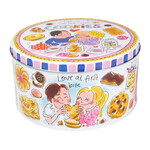 Blond Amsterdam Round tin box Life is sweet, eat cookies Blond Amsterdam