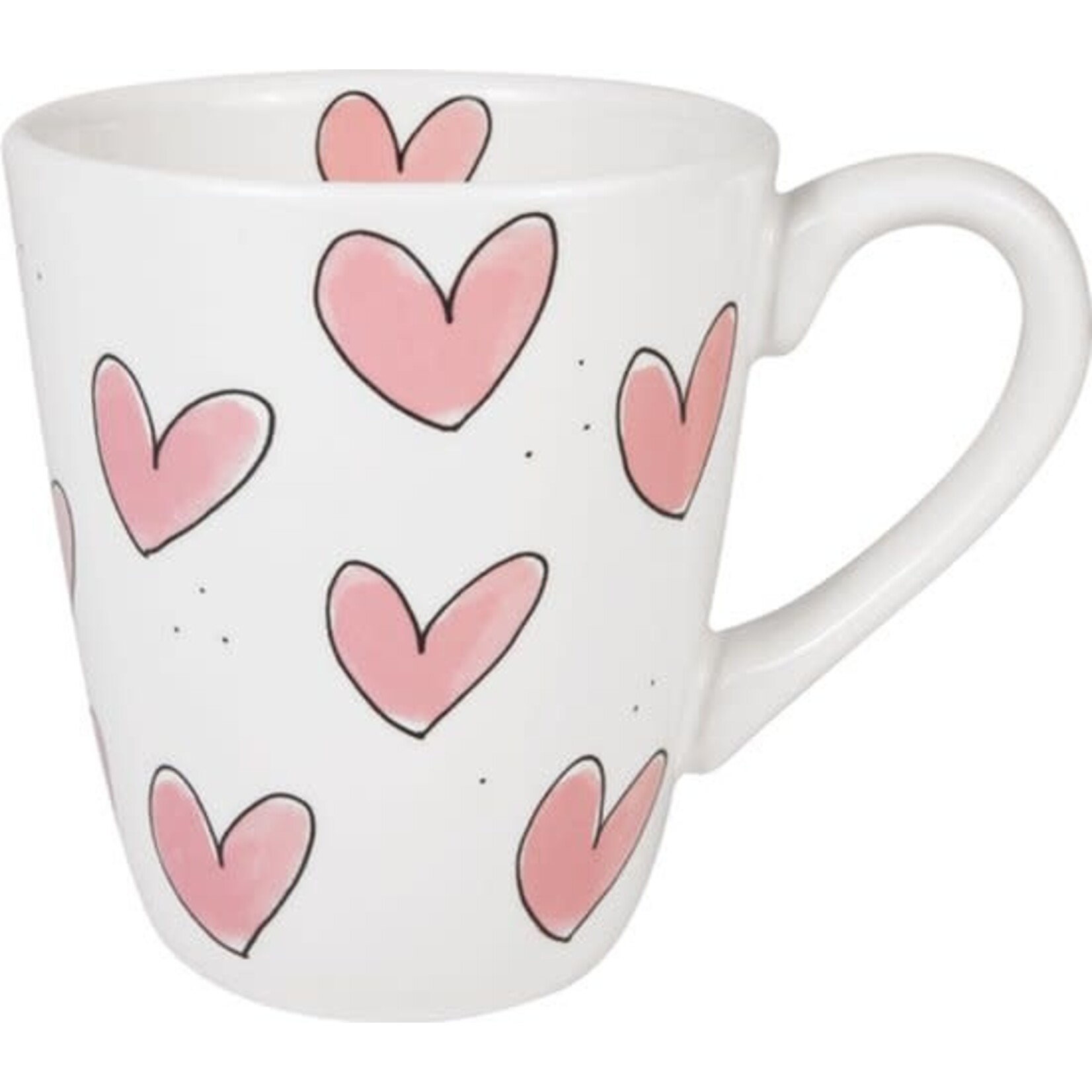 Blond Amsterdam Pink mug 0,35L hearts Blond Amsterdam