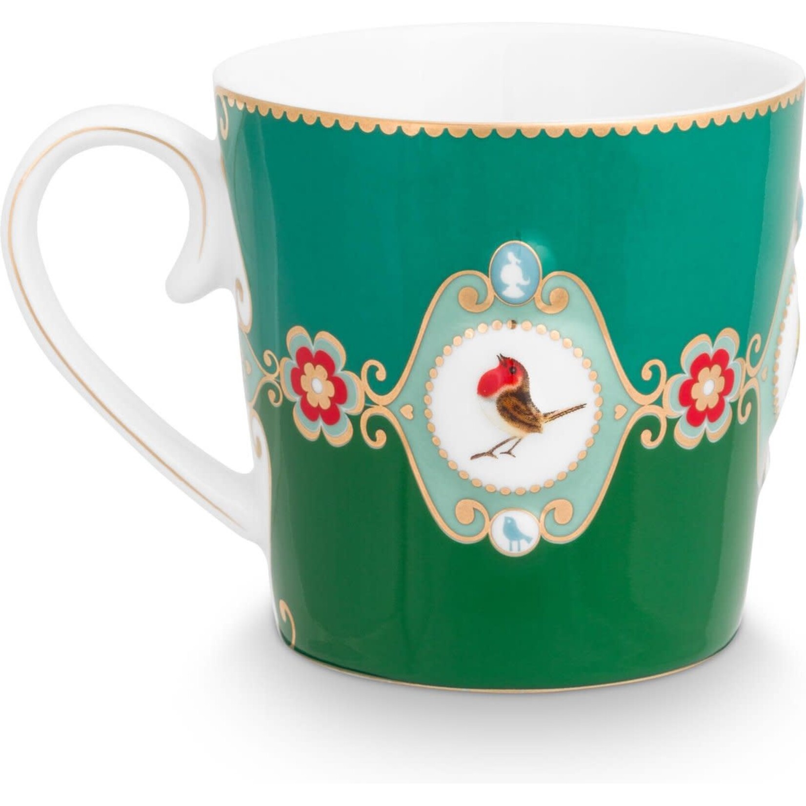 PIP Studio Pip Love Birds Medallion Emerald 250ML