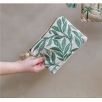 Home Society Make-up tasje Holiday Blad Groen