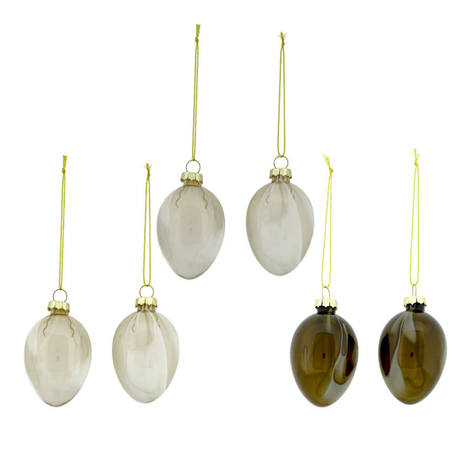 Home Society Ornament Egg Wabi