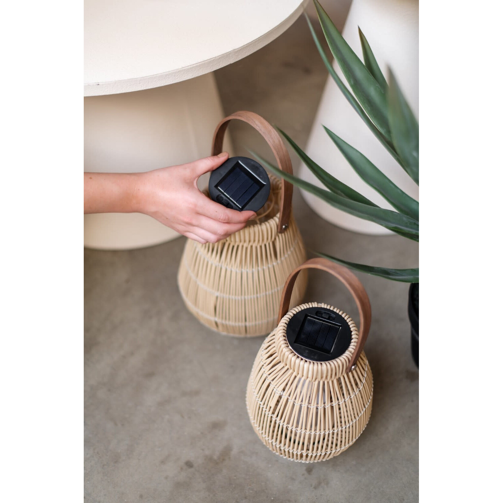 Home Society Solar Lamp Bizy S Beige