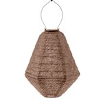 LUMIZ Lumiz Solar Lampion Can 30 cm Mosaic Mocha Mousse