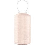 LUMIZ Lumiz Solar Lampion Sylinder 18 cm Paisley Soft Blush