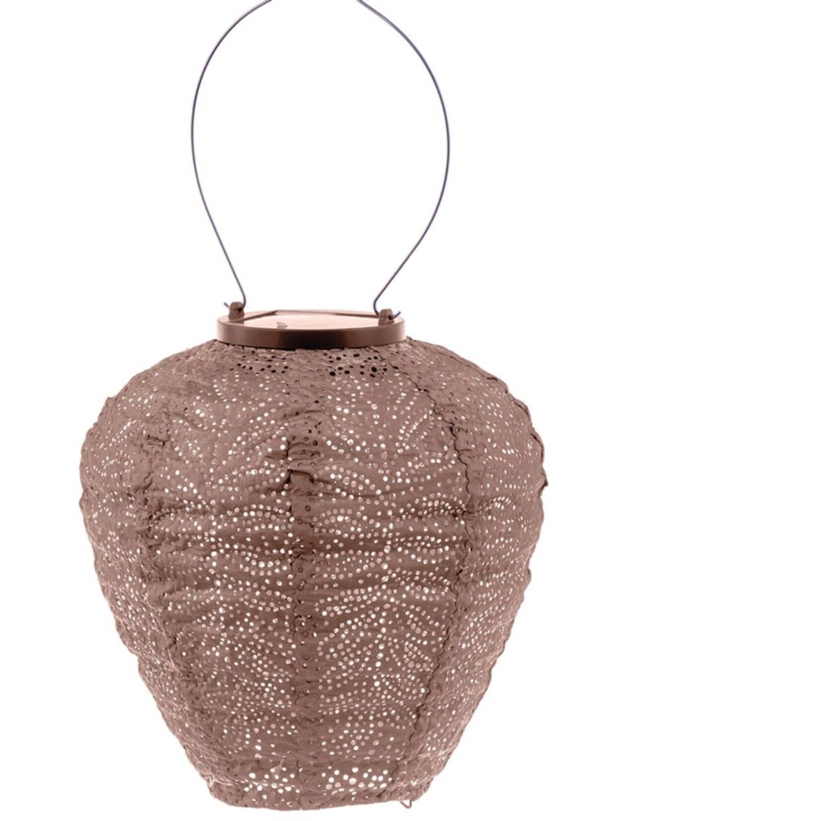 LUMIZ Lumiz Solar Lampion Balloon 20 cm Folia Mocha Mousse