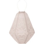 LUMIZ Lumiz Solar Lampion Can 30 cm Marrakesh Soft Blush