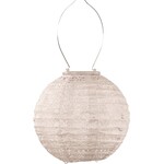 LUMIZ Lumiz Solar Lampion Round 20 cm Spectare Soft Blush